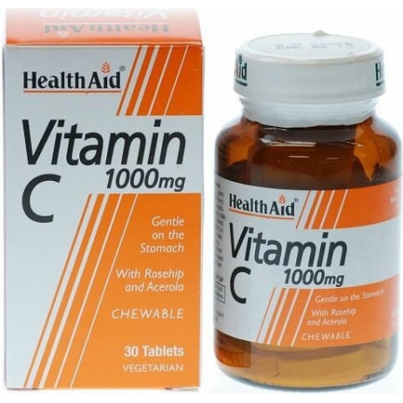 HealthAid Vitamin C 1000MG 30 ταμπλέτες