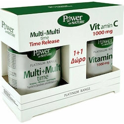 Power Health Classics Platinum Range Multi+Multi Time 30 ταμπλέτες & Vitamin C 1000mg 20 ταμπλέτες