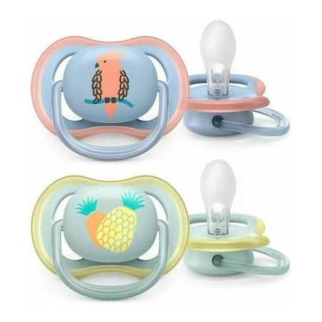 Philips Avent Ultra Air SCF085/12 0-6m, Ορθοδοντική Πιπίλα 2τμχ.
