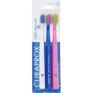 Curaprox CS 5460 Family Pack Ultra Soft Λευκό - Μπλε - Ροζ 3τμχ 54164754