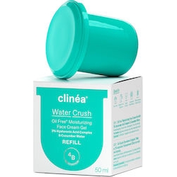 Clinea Water Crush Refill Ενυδατική Κρέμα Gel Προσώπου Ελαφριάς Υφής 50ml