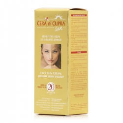 Cera di Cupra Sun Cream for Sensitive Skin Αντηλιακή Κρέμα Προσώπου SPF20 75ml