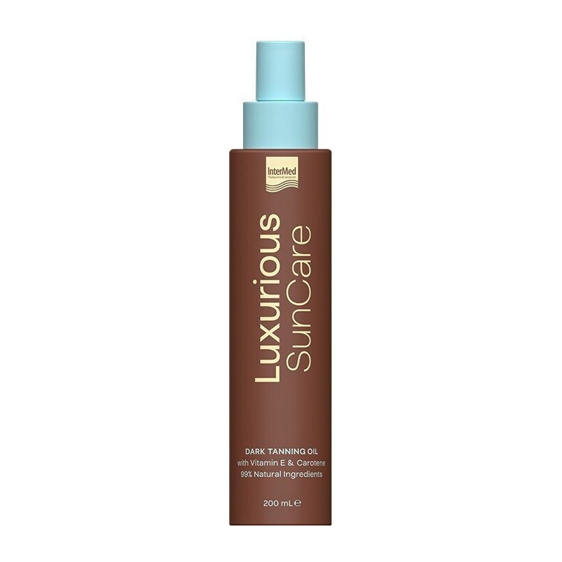 Intermed Luxurious Sun Care Dark Λάδι Μαυρίσματος για το Σώμα 200ml Intermed Luxurious Sun Care Dark Λάδι Μαυρίσματος για το Σώμα 200ml