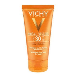 Vichy Capital Ideal Soleil Mattifying Fluid Dry Touch Αδιάβροχη Αντηλιακή Κρέμα Προσώπου SPF30 50ml