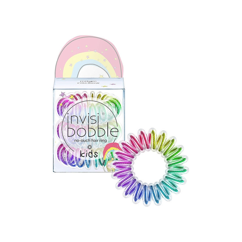 Invisibobble Kids Magic Rainbow Σετ Παιδικά Λαστιχάκια Σπιράλ 3τμχ