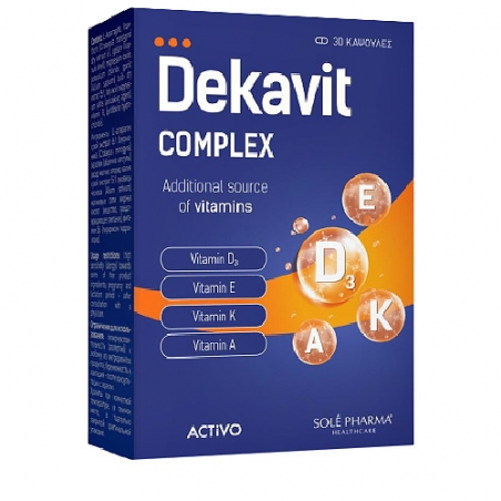 Activo Dekavit Complex 30 κάψουλες