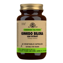 SOLGAR Ginkgo Biloba Leaf Extract 60 Φυτικές Κάψουλες