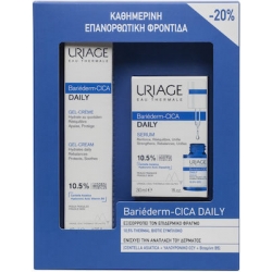 Uriage Promo Bariederm-CICA Daily Gel-Cream (40ml) & Serum (30ml)