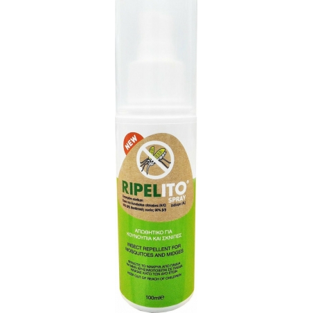 Vioryl RipeLito Εντομοαπωθητικό Γαλάκτωμα σε Spray Κατάλληλο για Παιδιά 100ml