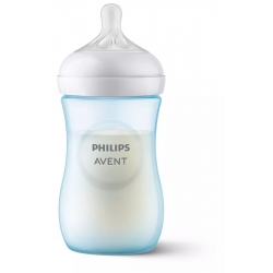Philips AVENT Πλαστικό Μπιμπερό Natural Response με Θηλή Σιλικόνης 260ml για 1+ μηνών