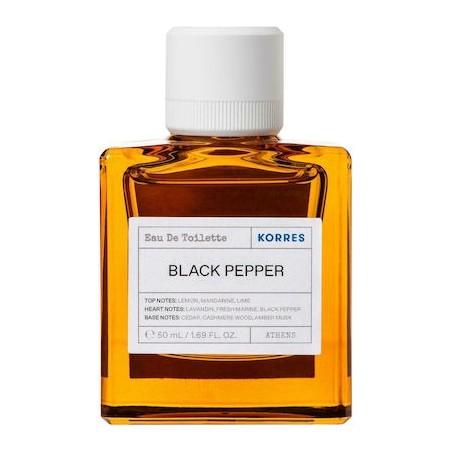 Korres Black Pepper Eau de Toilette 50ml