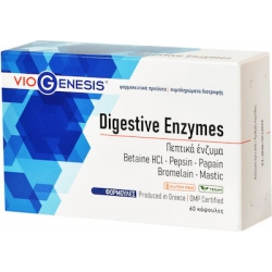 Viogenesis Digestive Enzymes 60 κάψουλες