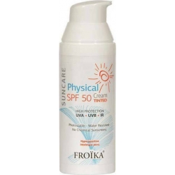 Froika Physical Tinted Cream Αντηλιακή Κρέμα Προσώπου SPF50 με Χρώμα 50ml