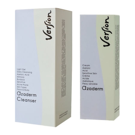 Version Set Azaderm Cleanser & Cream