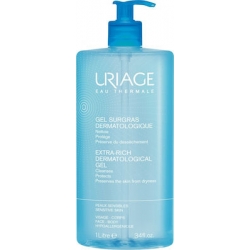 Uriage Extra-Rich Dermatological Gel Sensitive Skin 1000ml