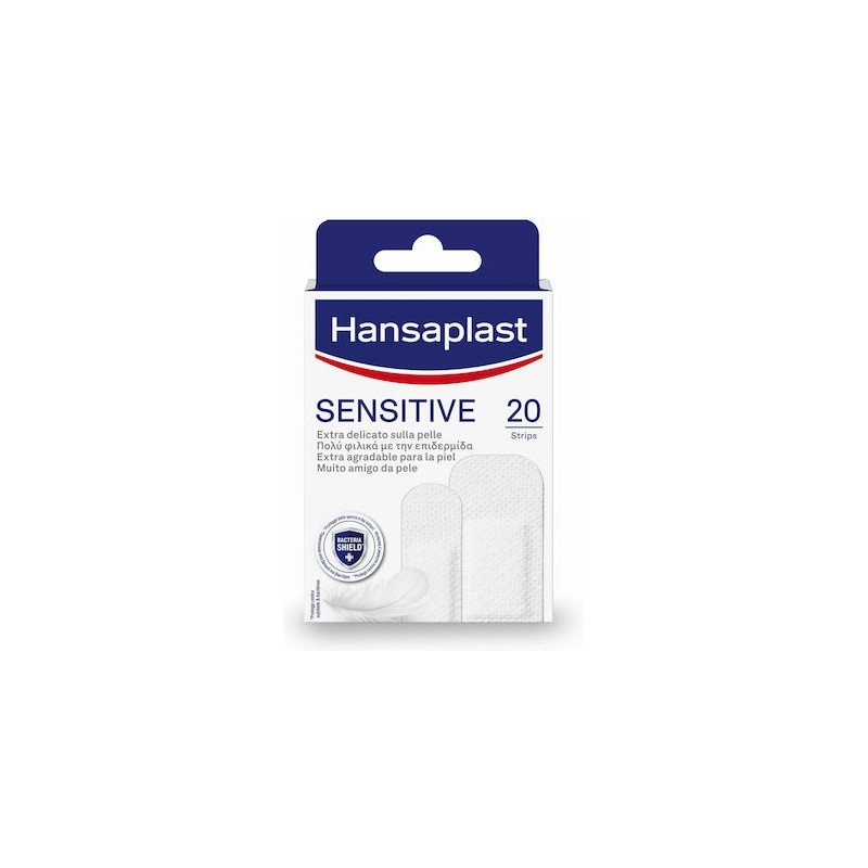 Hansaplast Αυτοκόλλητα Επιθέματα Sensitive 20τμχ Hansaplast Αυτοκόλλητα Επιθέματα Sensitive 20τμχ