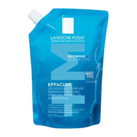 La Roche Posay Effaclar+M Purifying Foaming Gel Refill 400ml