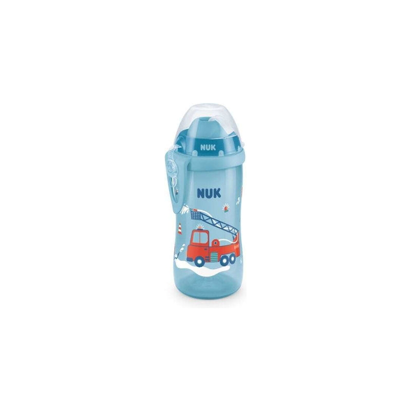 Nuk Παιδικό Ποτηράκι Flexi Cup από Πλαστικό Γαλάζιο 300ml για 12m+