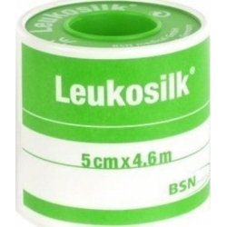 BSN Medical Leukosilk Μεταξωτή Επιδεσμική Ταινία 5cm x 4.6m