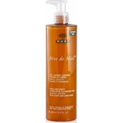 Nuxe Reve de Miel Face & Body Ultra-Rich Cleansing Gel with Honey & Sunflower 400ml