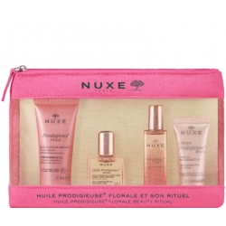 Nuxe Promo Prodigieux Floral Shower Gel 30ml & Dry Oil 10ml & Perfume 15ml & Gel Cream 15ml