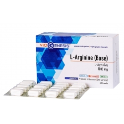 Viogenesis L-Arginine Base 1000mg 60 ταμπλέτες
