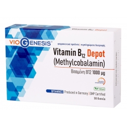 Viogenesis Vitamin B12 Depot 30 κάψουλες