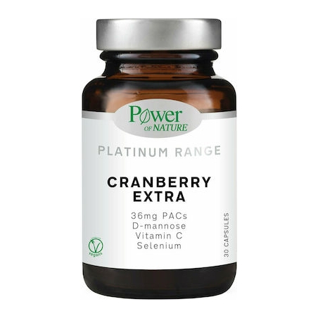 Power Of Nature Platinum Cranberry Extra 30 caps