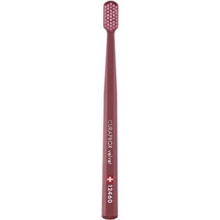 Curaprox CS 12460 Velvet Ultra Soft Μπορντό - Ροζ 1τμχ
