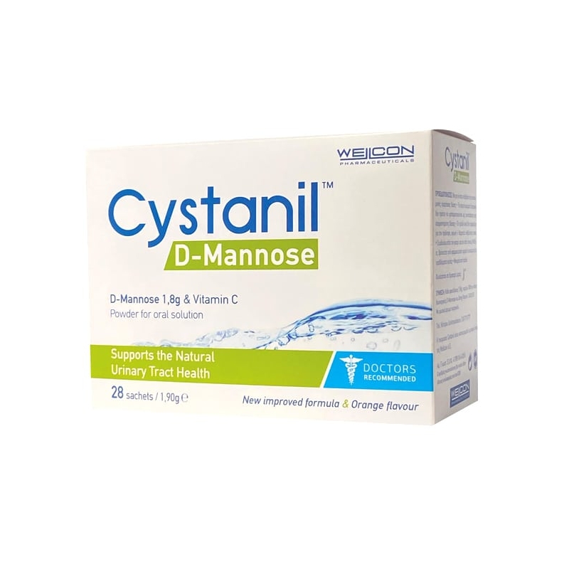 Wellcon Cystanil D-Mannose 28 x 1,90g