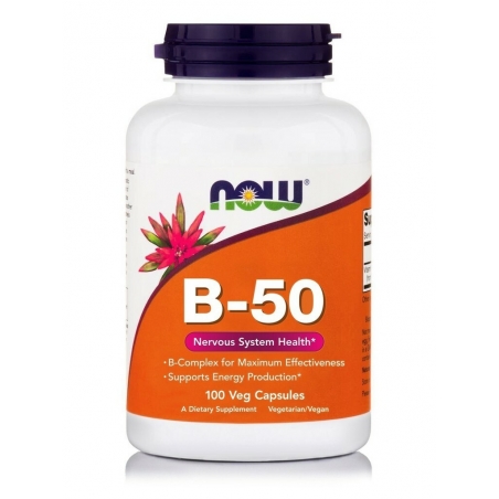 Now Foods Vitamin B-50 100caps