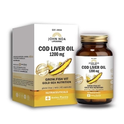 John Noa Liposomal Cod Liver Oil Ιχθυέλαιο 1200mg 40 κάψουλες