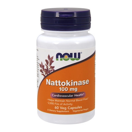 Now Foods Nattokinase 100mg 60 φυτικές κάψουλες