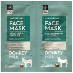 Bodyfarm Age Defying Face Mask Donkey Milk 8ml x 2τμχ