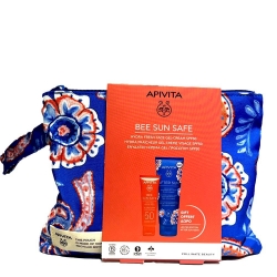 Apivita Promo Bee Sun Safe Hydra Fresh Face Gel-Cream Spf50 50ml & Δώρο After Sun Cool 100ml