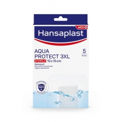 Hansaplast Aδιάβροχα και Αποστειρωμένα Αυτοκόλλητα Επιθέματα Aqua Protect 3XL 10x15cm 5τμχ