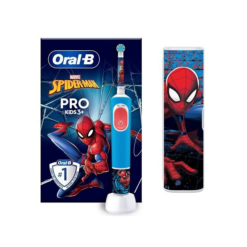 Oral-B Ηλεκτρική Pro Kids Οδοντόβουρτσα Spiderman