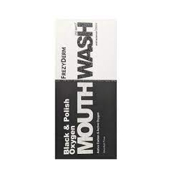 Frezyderm Black & Polish Oxygen Mouthwash Στοματικό Διάλυμα Λεύκανσης 250ml