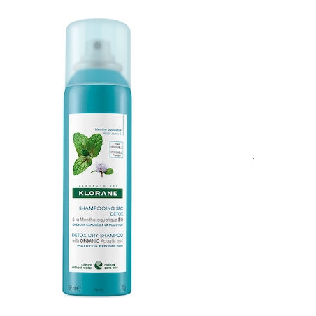 Klorane Aquatic Mint Ξηρό Σαμπουάν για Βαθύ Καθαρισμό για Ξηρά Μαλλιά 150ml