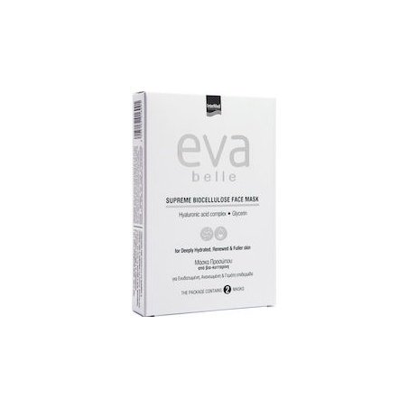 Intermed Eva Belle Supreme Biocellulose Face neck, 2x15ml