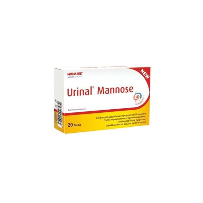 Walmark Urinal Mannose 20 ταμπλέτες