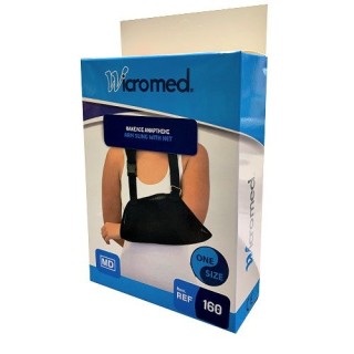 Wicromed Arm Sling With Net Φάκελος Ανάρτησης 160 Με Δίχτυ One Size