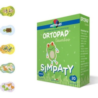 Master Aid Ortopad Medium Simpaty 20τμχ (7,6x5,4cm) 2 εώς 4 ετών