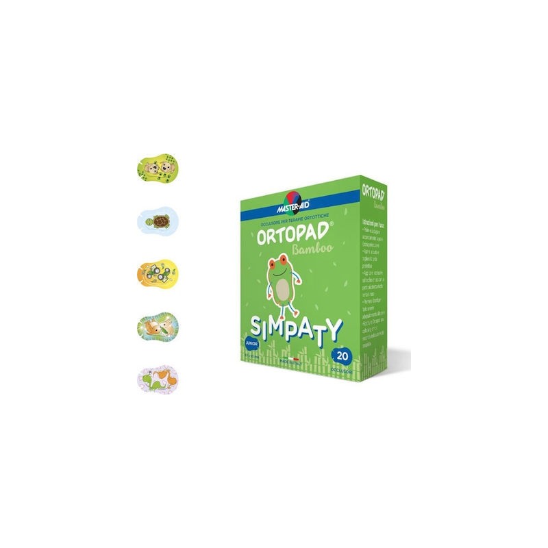 Master Aid Ortopad Medium Simpaty 20τμχ (7,6x5,4cm) 2 εώς 4 ετών Master Aid Ortopad Medium Simpaty 20τμχ (7,6x5,4cm) 2 εώς 4 ετών
