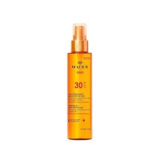 Nuxe Sun Tanning Oil Low Protection SPF30 για Πρόσωπο & Σώμα (150ml)