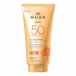 Nuxe Sun Melting Lotion SPF50 Αντηλιακό Γαλάκτωμα για Πρόσωπο & Σώμα 150ml