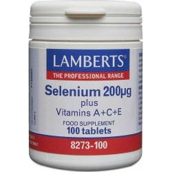 Lamberts Selenium 200μg plus A+C+E 100 ταμπλέτες
