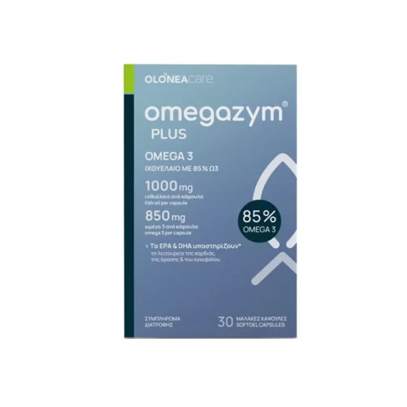 Olonea Omegazym Plus 30 κάψουλες Olonea Omegazym Plus 30 κάψουλες