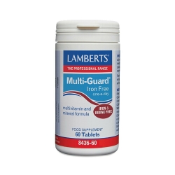 Lamberts Multi Guard Iron Free Βιταμίνη για Ενέργεια & Ανοσοποιητικό 60 ταμπλέτες