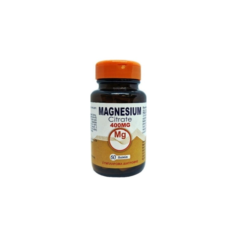 Medichrom Magnesium Citrate 400mg 60 ταμπλέτες Medichrom Magnesium Citrate 400mg 60 ταμπλέτες